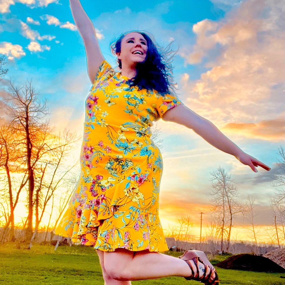 Apt.9 Yellow Dress XL